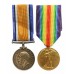 WW1 British War & Victory Medal Pair - Gnr. E. Phillips, Royal Artillery