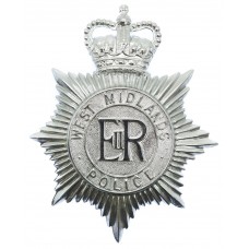 West Midlands Police Helmet Plate - Queen's Crown