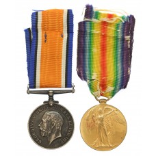 WW1 Prisoner of War British War & Victory Medal Pair - Pte. J. Laytham, 1st/5th Bn. Lancashire Fusiliers (Captured at Gommecourt, 25/3/1918)