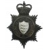 Great Yarmouth Police Night Helmet Plate - Queen's Crown