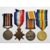 WW1 Military Medal, 1914-15 Star, British War & Victory MID Medal Group - B.Q.M. Sjt. F. Fields, Royal Field Artillery