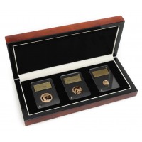2019 75th Anniversary of D-Day Three 22ct Gold Proof Sovereign Coin Set 
