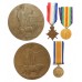 WW1 Family Casualty Medal Group to the Richards Brothers