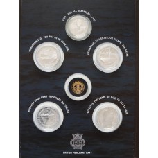2016 The Battle of the Atlantic 1939-1945 Coin Set in Case including 24ct Gold £10