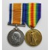 WW1 British War & Victory Medal Pair - Pte. W. Starrs, Tank Corps