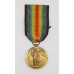 WW1 Victory Medal and Memorial Plaque (Death Penny) - Pte. T. Turner, 11th Bn. Middlesex Regiment - K.I.A.