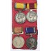 Superb Victorian Royal Naval Long Service Medal Group of Seven - Armourer William Dawe, Royal Navy