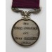 Victorian Long Service & Good Conduct Medal - Sergt Major C.J. Pigeon, Viceroy’s Band & Prince of Wales's Leinster Regiment (Royal Canadians)