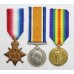 WW1 1914-15 Star Medal Trio - Gnr. G. Lill, Royal Artillery