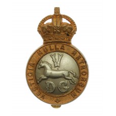 5th Dragoon Guards Cap Badge - King's Crown