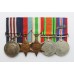 WW2 Military Medal and MID Group of Five - Sgt. A.E. Morley, Middlesex Regiment