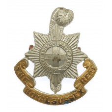 Victorian/Edwardian Royal Sussex Regiment Cap Badge