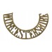 Worcestershire Regiment (WORCESTERSHIRE) Shoulder Title
