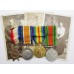 WW1 1914-15 Star Medal Trio and WW2 Defence Medal - Dvr. S. Daniels, Royal Engineers