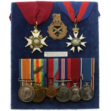 Interesting C.B., C.M.G., First World War M.I.D. and Second World War P.O.W. Medal Group of Eight - Major General G.A.D. Harvey, Royal Army Medical Corps