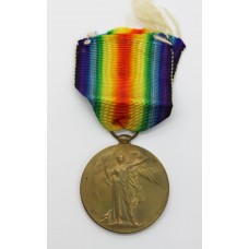 WW1 Victory Medal - Pte. W. Mullen, Royal Scots - Wounded In Action