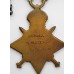 WW1 1914-15 Star Medal Trio - P.O. H. Alcock, Royal Navy