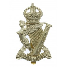 Royal Ulster Rifles Cap Badge - King's Crown