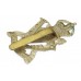 Royal Ulster Rifles Cap Badge - King's Crown