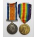 WW1 British War & Victory Medal Pair - Capt. F.R. Ashmead, Royal Air Force