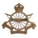 Army Cyclist Corps Officer's Service Dress Cap Badge - King's Crown