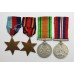 Parsons Family WW1 and WW2 Father & Son Medal Group