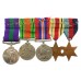 WW2 and General Service Medal (Clasp - Arabian Peninsula) Group of Five - L.A.C. A.L. Halliday, Royal Air Force