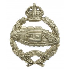 Royal Tank Regiment Cap Badge - King's Crown