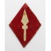 1st Corps Printed Formation Sign