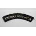 Royal Irish Rangers (ROYAL IRISH RANGERS) Cloth Shoulder Title