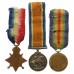 WW1 1914 Mons Star Prisoner of War Medal Group - Pte. F. Hubbard, 2nd Bn. King's Own Yorkshire Light Infantry (Captured at Mons)