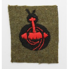 9th Anti-Aircraft Division Cloth Formation Sign