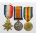 WW1 1914-15 Star Medal Trio - B. McGinty, A.B., Royal Navy (Served on H.M.S. Erin during the Battle of Jutland)