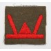 53rd (Welch) Division Cloth Formation Sign