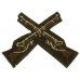 British Army Marksman (Crossed Rifles) Cloth Trade Badge