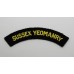 Sussex Yeomanry (SUSSEX YEOMANRY) Cloth Shoulder Title