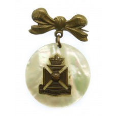 Wiltshire Regiment Bow Pendant Sweetheart Brooch