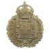 Jamaica Police Helmet Plate - King's Crown