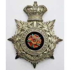 Victorian Hampshire Militia Officer's Helmet Plate