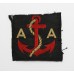 WW2 Royal Artillery Maritime Anti-Aircraft Artillery Cloth Formation Sign (1st Pattern)