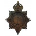 British Transport Commission (B.T.C.) Police Night Helmet Plate - King's Crown