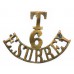 6th Territorial Bn. East Surrey Regiment (T/6.E.SURREY) Shoulder Title