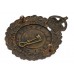 Isle of Wight Police Black Wreath Helmet Plate - King's Crown