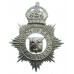 Grimsby Borough Police Helmet Plate - King's Crown