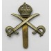 Army Physical Training Corps (A.P.T.C.) Cap Badge - King's Crown