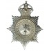 Warrington Borough Police Helmet Plate - King's Crown