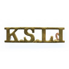 King's Shropshire Light Infantry (K.S.L.I.) Shoulder Title