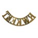 Royal West Kent Regiment (R.W. KENT) Shoulder Title