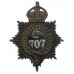 Sheffield City Police Night Helmet Plate - King's Crown (C 707)