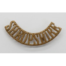 King's Shropshire Light Infantry (SHROPSHIRE) Shoulder Title